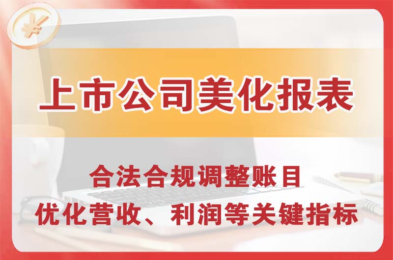 辛集上市公司美化报表